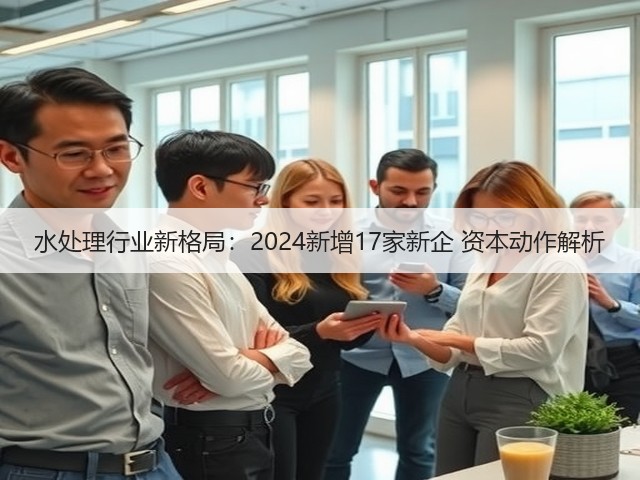 水处理行业新格局:2024新增17家新企 资本动作解析(图2) 水处理行业新格局:2024新增17家新企 资本动作解析(图2)