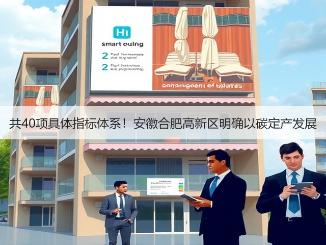 共40项具体指标体系！安徽合肥高新区明确以碳定产发展(图2)