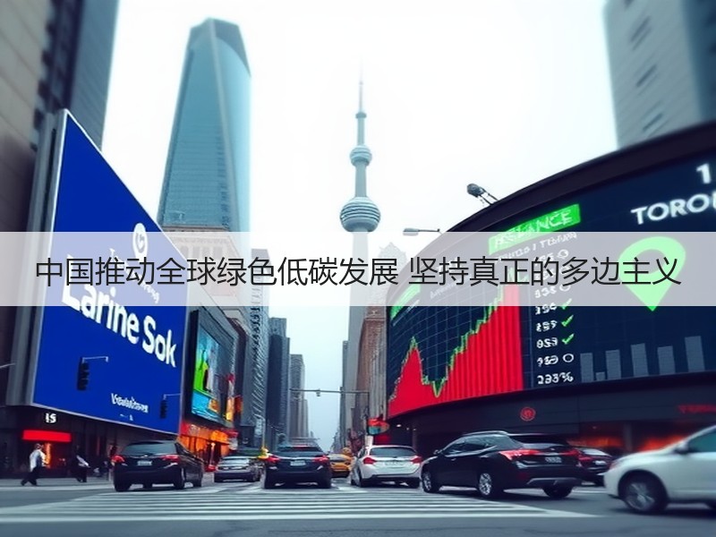 中国推动全球绿色低碳发展 坚持真正的多边主义