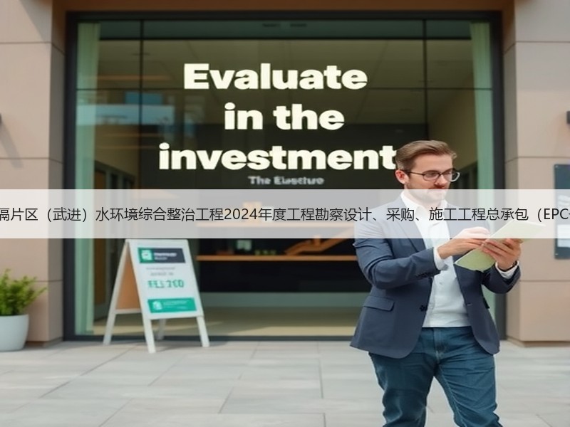 4亿！江苏洮滆片区（武进）水环境综合整治工程2024年度工程勘察设计、采购、施工工程总承包（EPC一体化）招标