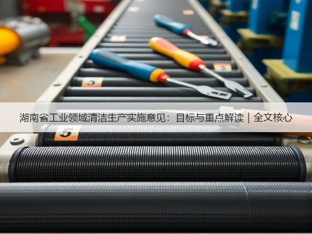 湖南省工业领域清洁生产实施意见:目标与重点解读|全文核心(图2) 湖南省工业领域清洁生产实施意见:目标与重点解读|全文核心(图2)