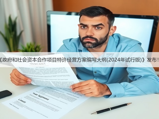 《政府和社会资本合作项目特许经营方案编写大纲(2024年试行版)》发布!(图2) 《政府和社会资本合作项目特许经营方案编写大纲(2024年试行版)》发布!(图2)
