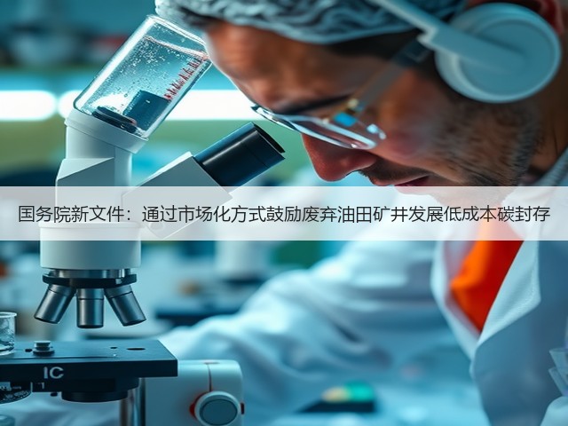 国务院新文件:通过市场化方式鼓励废弃油田矿井发展低成本碳封存(图2) 国务院新文件:通过市场化方式鼓励废弃油田矿井发展低成本碳封存(图2)