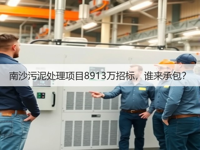 南沙污泥处理项目8913万招标,谁来承包?(图1) 南沙污泥处理项目8913万招标,谁来承包?(图1)