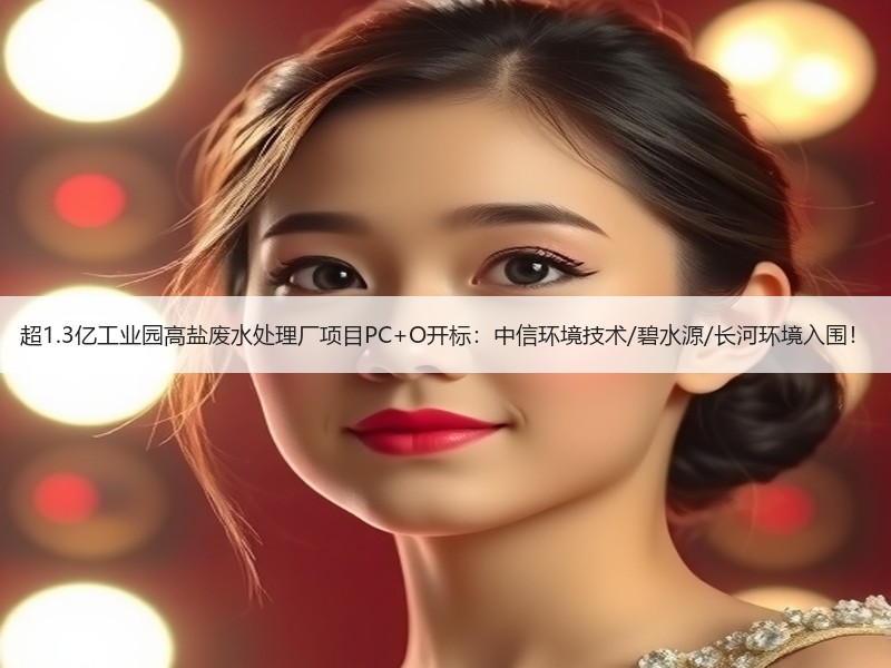 超1.3亿工业园高盐废水处理厂项目PC+O开标：中信环境技术/碧水源/长河环境入围！