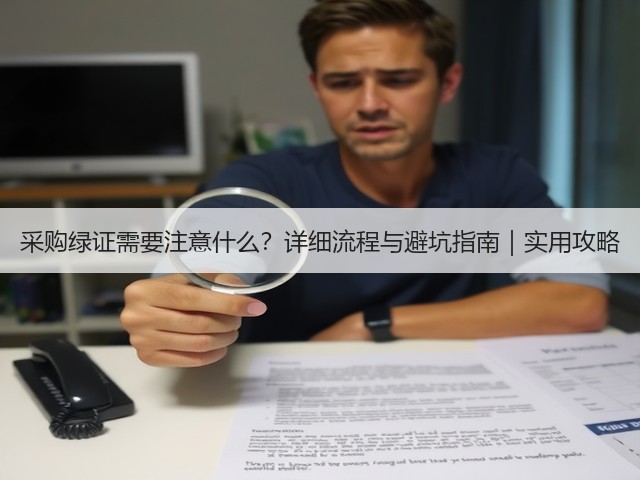 采购绿证需要注意什么?详细流程与避坑指南|实用攻略(图1) 采购绿证需要注意什么?详细流程与避坑指南|实用攻略(图1)