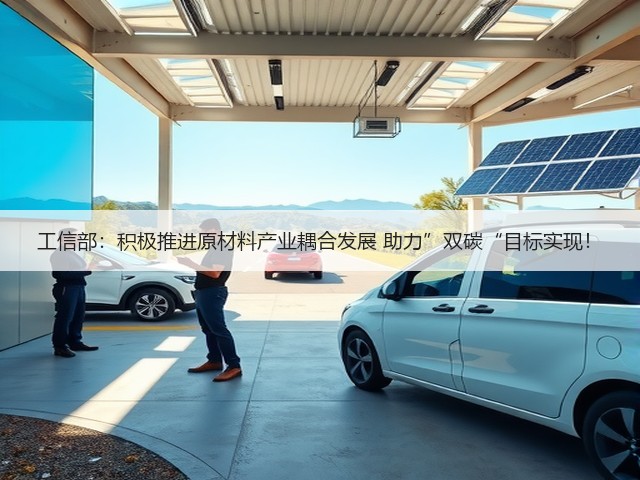 工信部：积极推进原材料产业耦合发展 助力”双碳“目标实现！(图1)