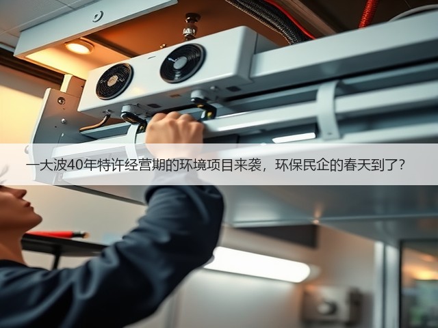 一大波40年特许经营期的环境项目来袭,环保民企的春天到了?(图2) 一大波40年特许经营期的环境项目来袭,环保民企的春天到了?(图2)