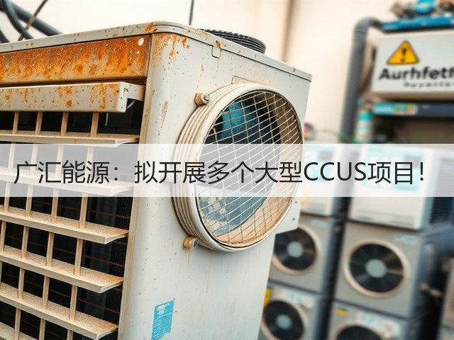 广汇能源:拟开展多个大型CCUS项目!(图2) 广汇能源:拟开展多个大型CCUS项目!(图2)