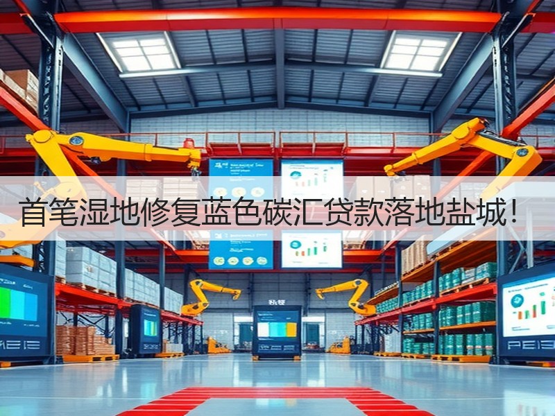 首笔湿地修复蓝色碳汇贷款落地盐城！
