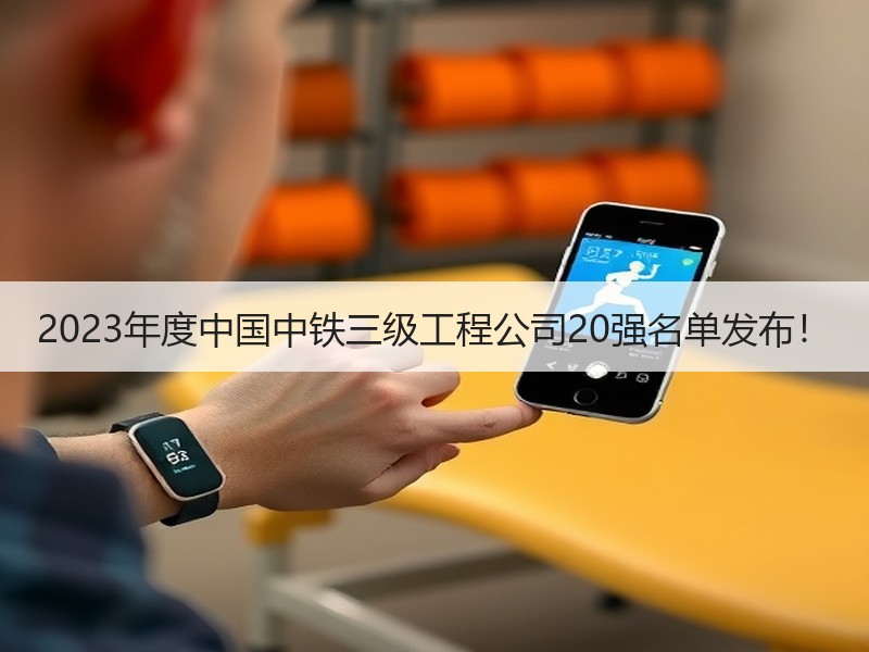 2023年度中国中铁三级工程公司20强名单发布! 2023年度中国中铁三级工程公司20强名单发布!