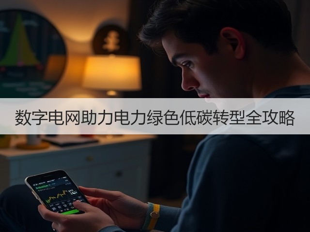 数字电网助力电力绿色低碳转型全攻略(图3) 数字电网助力电力绿色低碳转型全攻略(图3)