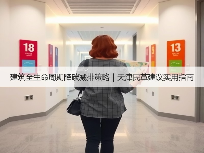 建筑全生命周期降碳减排策略|天津民革建议实用指南 建筑全生命周期降碳减排策略|天津民革建议实用指南