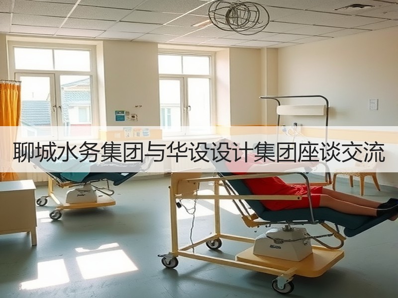 聊城水务集团与华设设计集团座谈交流