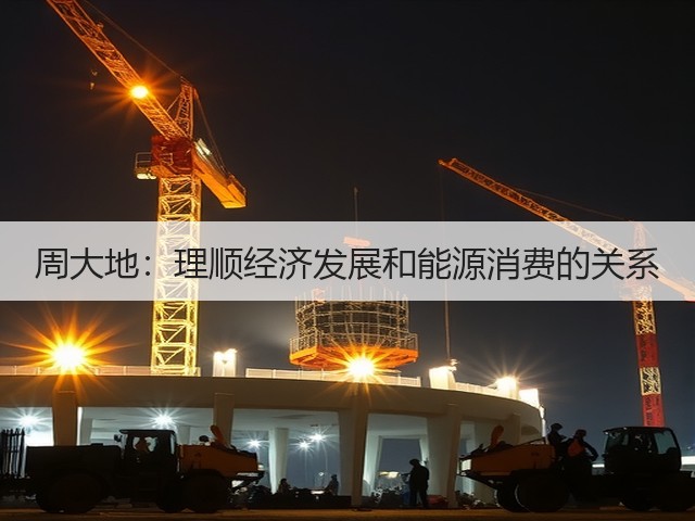 周大地:理顺经济发展和能源消费的关系(图1) 周大地:理顺经济发展和能源消费的关系(图1)