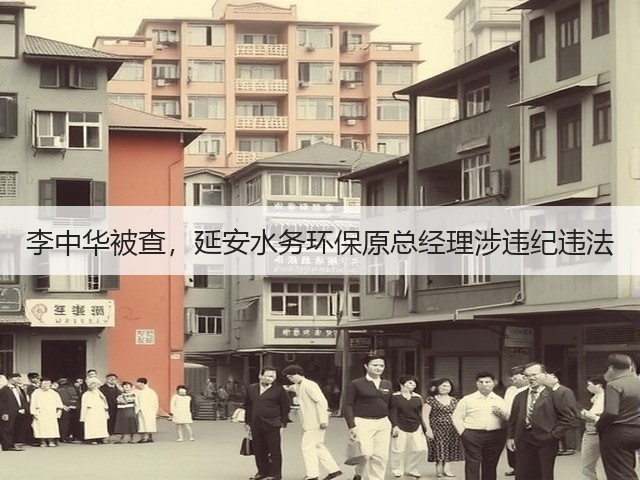 李中华被查,延安水务环保原总经理涉违纪违法(图1) 李中华被查,延安水务环保原总经理涉违纪违法(图1)