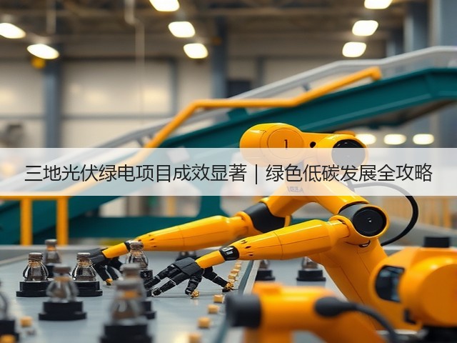 三地光伏绿电项目成效显著|绿色低碳发展全攻略(图1) 三地光伏绿电项目成效显著|绿色低碳发展全攻略(图1)