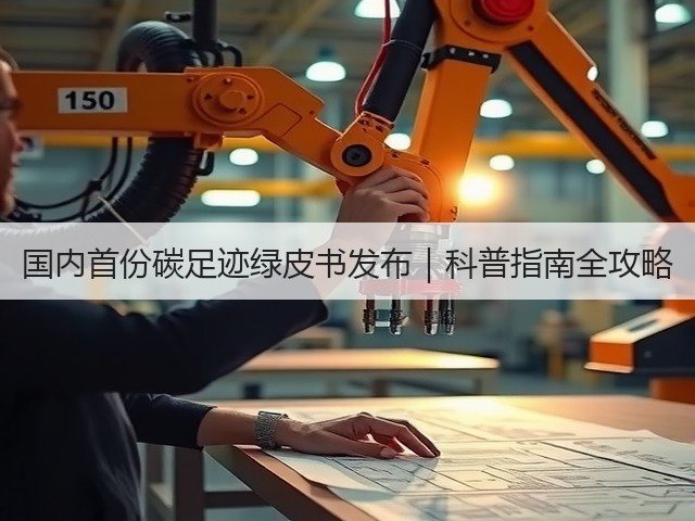 国内首份碳足迹绿皮书发布|科普指南全攻略(图3) 国内首份碳足迹绿皮书发布|科普指南全攻略(图3)
