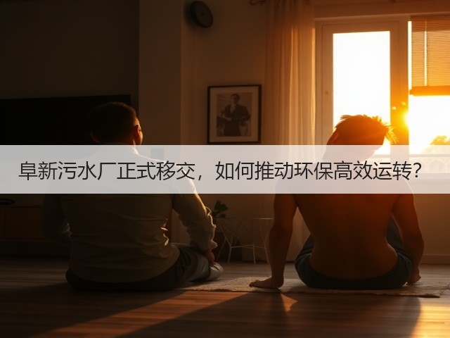 阜新污水厂正式移交,如何推动环保高效运转?(图2) 阜新污水厂正式移交,如何推动环保高效运转?(图2)