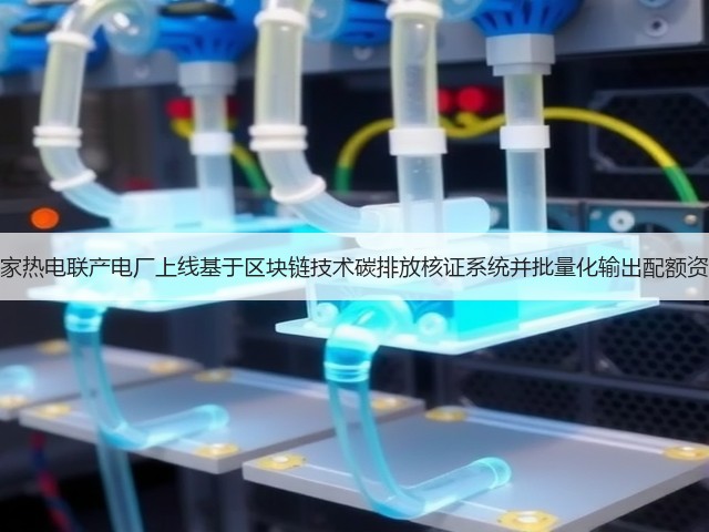 多家热电联产电厂上线基于区块链技术碳排放核证系统并批量化输出配额资产(图3) 多家热电联产电厂上线基于区块链技术碳排放核证系统并批量化输出配额资产(图3)