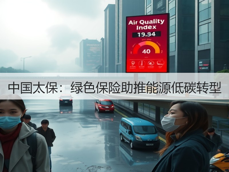 中国太保：绿色保险助推能源低碳转型