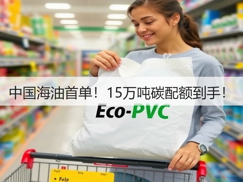 中国海油首单！15万吨碳配额到手！