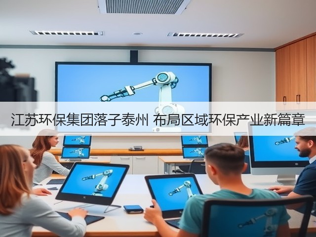 江苏环保集团落子泰州 布局区域环保产业新篇章(图2) 江苏环保集团落子泰州 布局区域环保产业新篇章(图2)