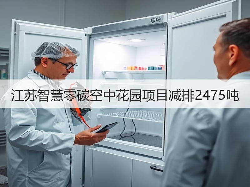 江苏智慧零碳空中花园项目减排2475吨