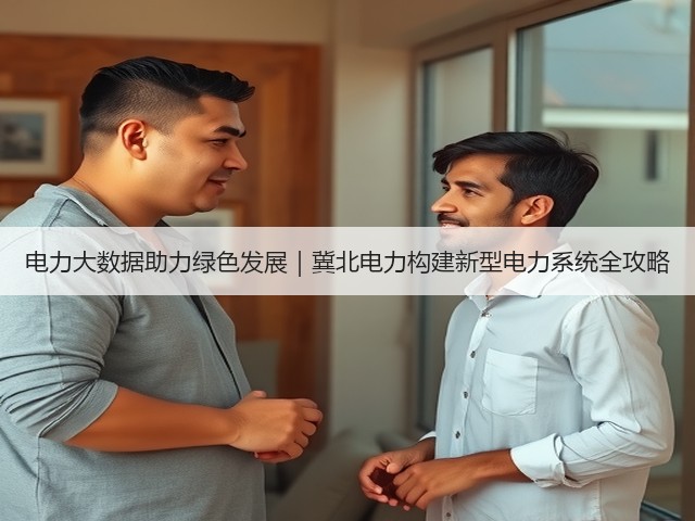 电力大数据助力绿色发展|冀北电力构建新型电力系统全攻略(图3) 电力大数据助力绿色发展|冀北电力构建新型电力系统全攻略(图3)