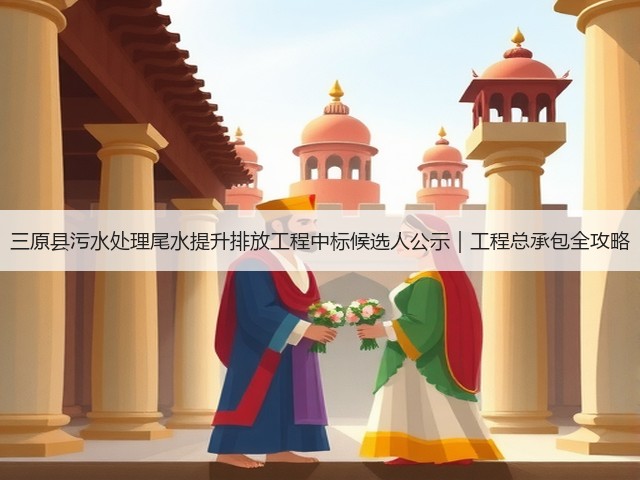 三原县污水处理尾水提升排放工程中标候选人公示|工程总承包全攻略(图2) 三原县污水处理尾水提升排放工程中标候选人公示|工程总承包全攻略(图2)