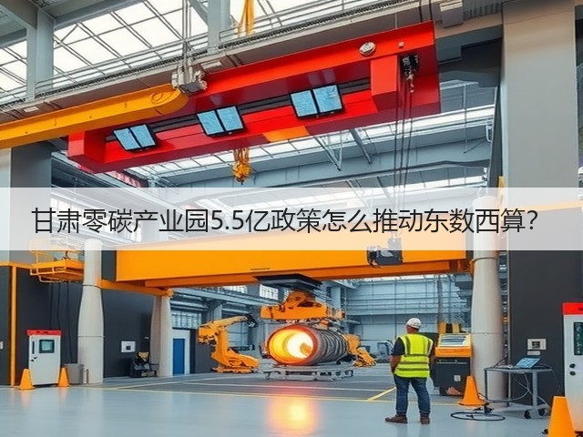 甘肃零碳产业园5.5亿政策怎么推动东数西算?(图1) 甘肃零碳产业园5.5亿政策怎么推动东数西算?(图1)