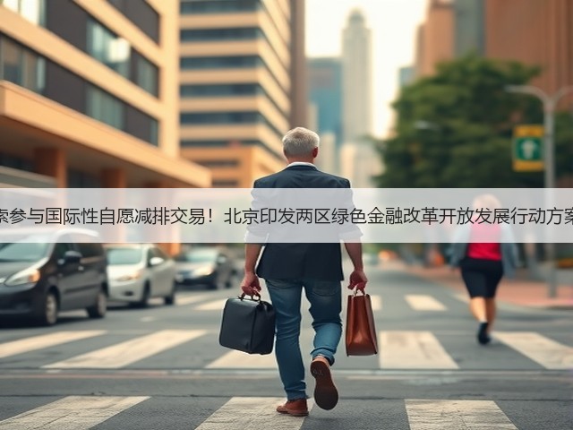 探索参与国际性自愿减排交易！北京印发两区绿色金融改革开放发展行动方案！(图2)
