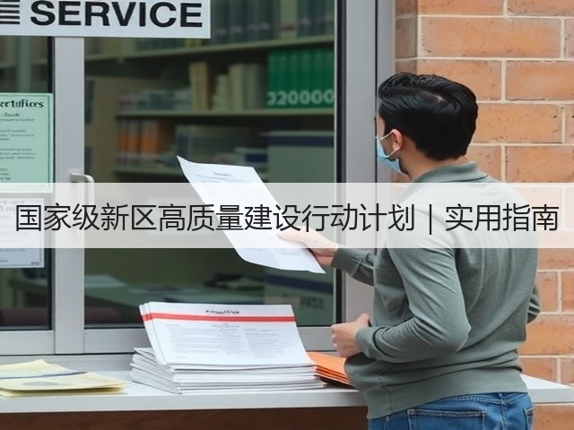 国家级新区高质量建设行动计划｜实用指南(图3)