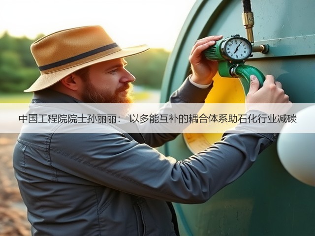 中国工程院院士孙丽丽: 以多能互补的耦合体系助石化行业减碳(图1) 中国工程院院士孙丽丽: 以多能互补的耦合体系助石化行业减碳(图1)