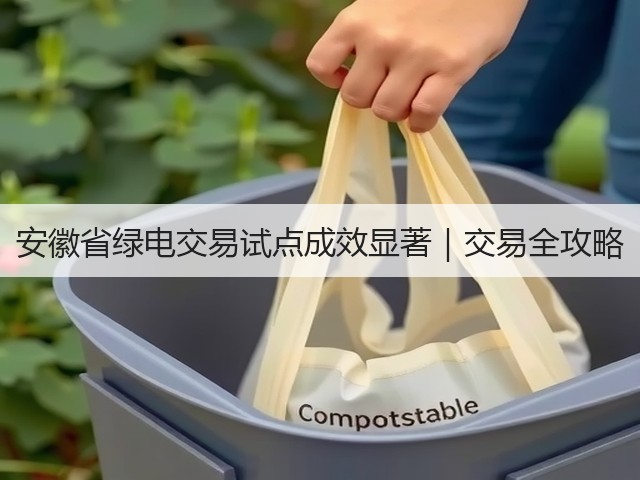 安徽省绿电交易试点成效显著｜交易全攻略(图1)