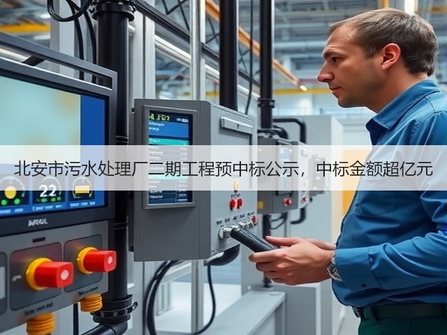 北安市污水处理厂二期工程预中标公示,中标金额超亿元(图2) 北安市污水处理厂二期工程预中标公示,中标金额超亿元(图2)