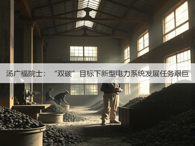 汤广福院士：“双碳”目标下新型电力系统发展任务艰巨(图3)