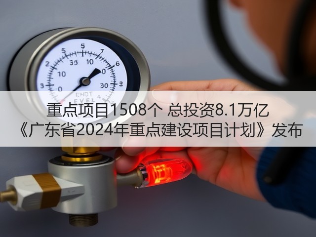 重点项目1508个 总投资8.1万亿 《广东省2024年重点建设项目计划》发布(图2) 重点项目1508个 总投资8.1万亿 《广东省2024年重点建设项目计划》发布(图2)