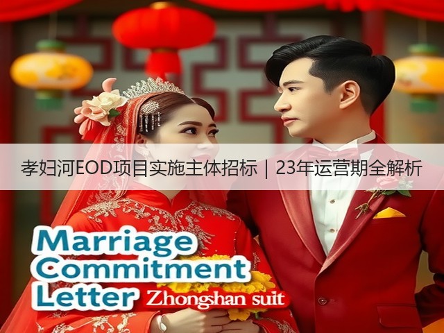 孝妇河EOD项目实施主体招标|23年运营期全解析(图2) 孝妇河EOD项目实施主体招标|23年运营期全解析(图2)