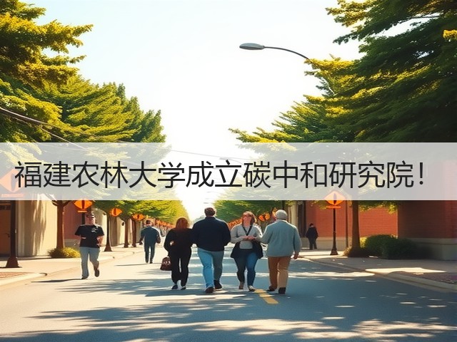 福建农林大学成立碳中和研究院!(图1) 福建农林大学成立碳中和研究院!(图1)