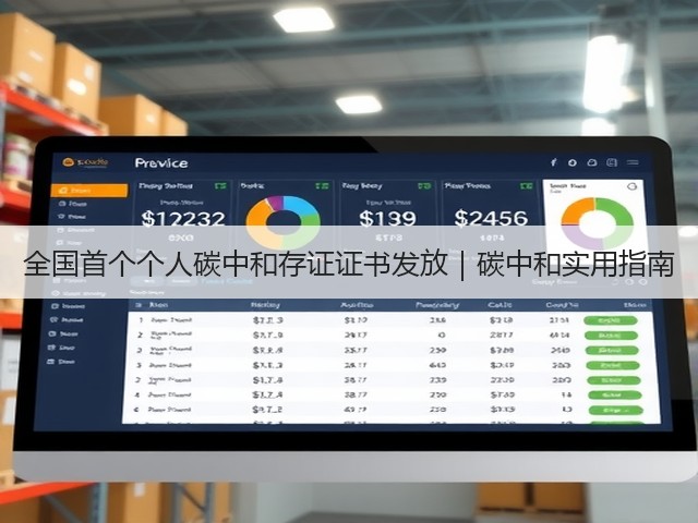 全国首个个人碳中和存证证书发放｜碳中和实用指南(图2)