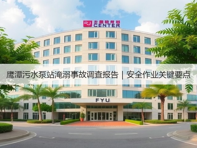 鹰潭污水泵站淹溺事故调查报告|安全作业关键要点(图3) 鹰潭污水泵站淹溺事故调查报告|安全作业关键要点(图3)