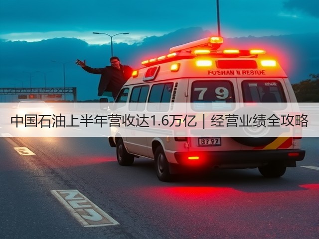 中国石油上半年营收达1.6万亿｜经营业绩全攻略(图2)
