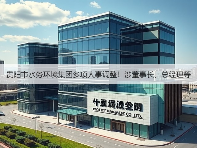 贵阳市水务环境集团多项人事调整!涉董事长、总经理等(图2) 贵阳市水务环境集团多项人事调整!涉董事长、总经理等(图2)
