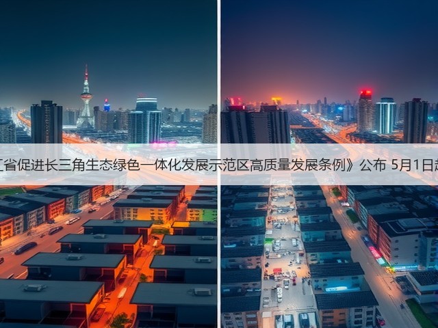 《浙江省促进长三角生态绿色一体化发展示范区高质量发展条例》公布 5月1日起施行(图1) 《浙江省促进长三角生态绿色一体化发展示范区高质量发展条例》公布 5月1日起施行(图1)