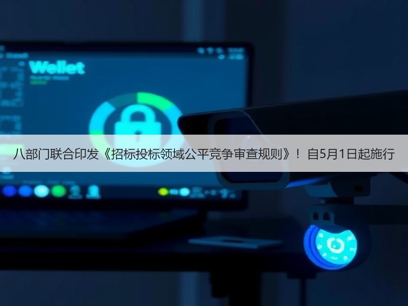 八部门联合印发《招标投标领域公平竞争审查规则》！自5月1日起施行