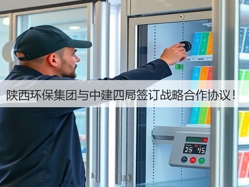 陕西环保集团与中建四局签订战略合作协议！