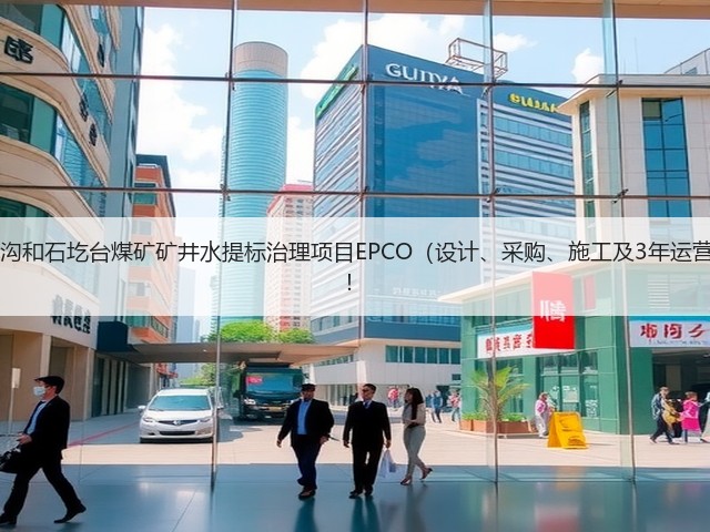 近10亿！神东煤炭哈拉沟和石圪台煤矿矿井水提标治理项目EPCO（设计、采购、施工及3年运营）总承包中标结果公布！(图1)