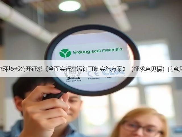 生态环境部公开征求《全面实行排污许可制实施方案》(征求意见稿)的意见!(图3) 生态环境部公开征求《全面实行排污许可制实施方案》(征求意见稿)的意见!(图3)