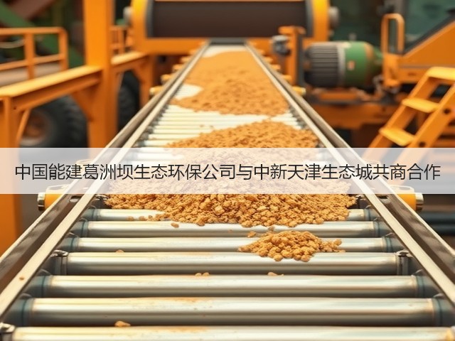 中国能建葛洲坝生态环保公司与中新天津生态城共商合作(图2) 中国能建葛洲坝生态环保公司与中新天津生态城共商合作(图2)